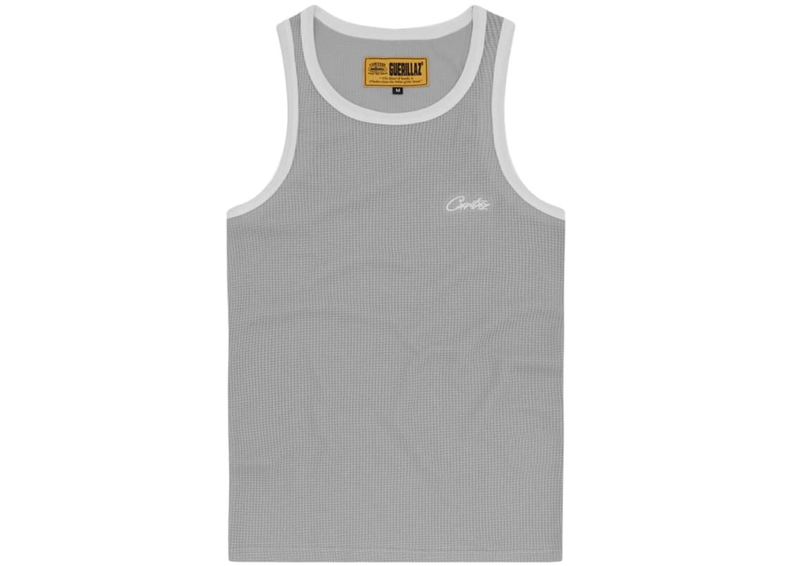 Corteiz tank grey L 코르테이즈 와플 탱크 그레이 상품이미지7