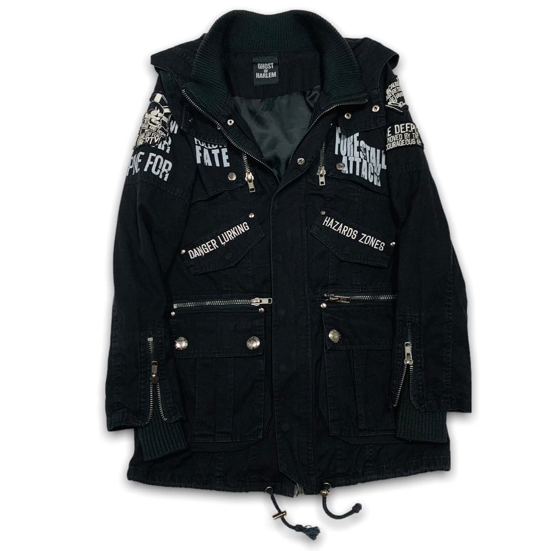 Ghost of Harlem black Jacket 상품이미지3