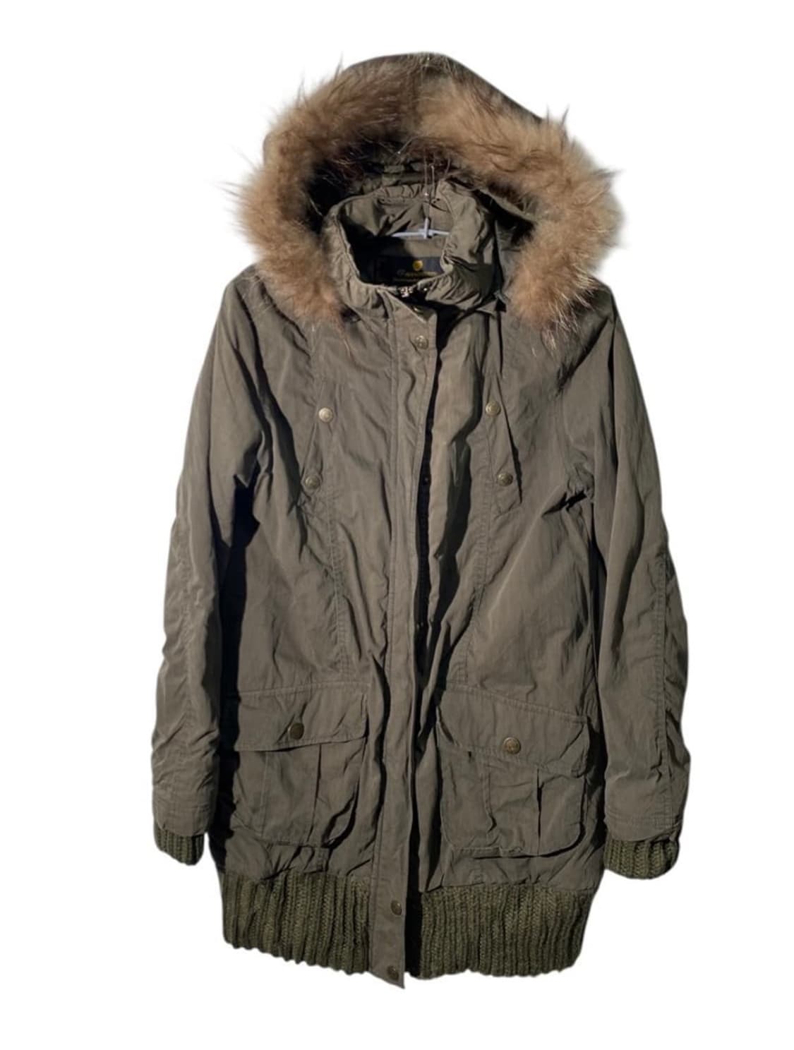 c17 퍼 후드 파카 상품이미지1