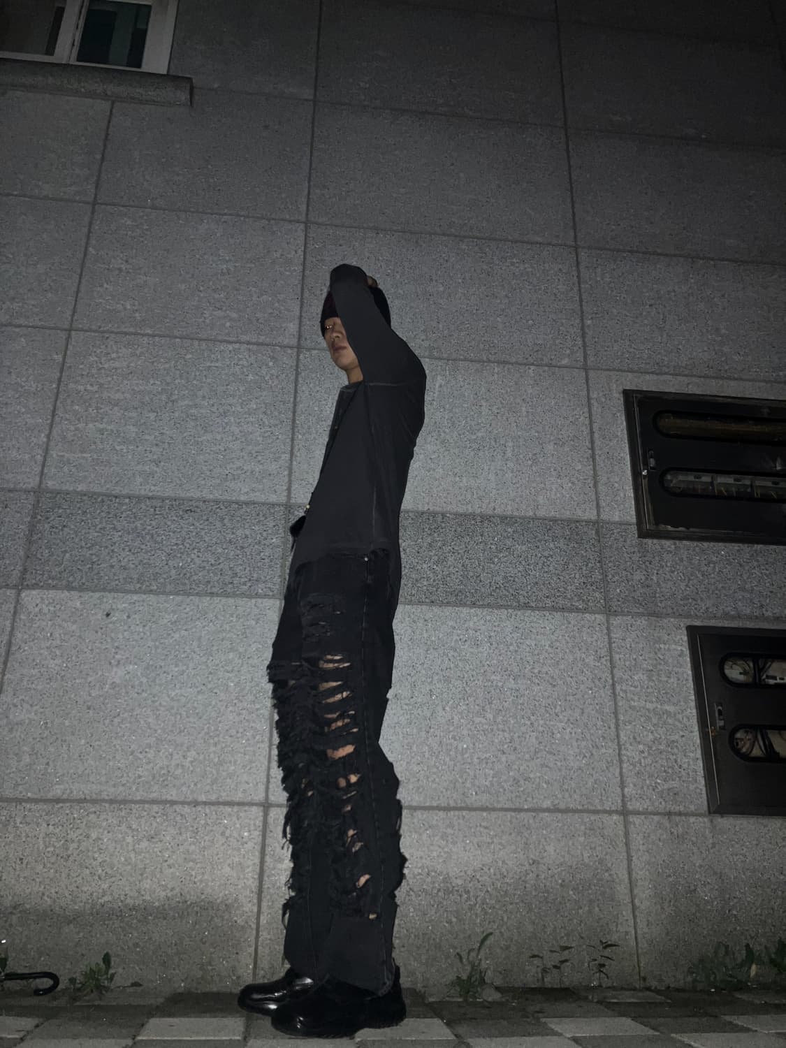 Grunge damage custom pants 상품이미지8