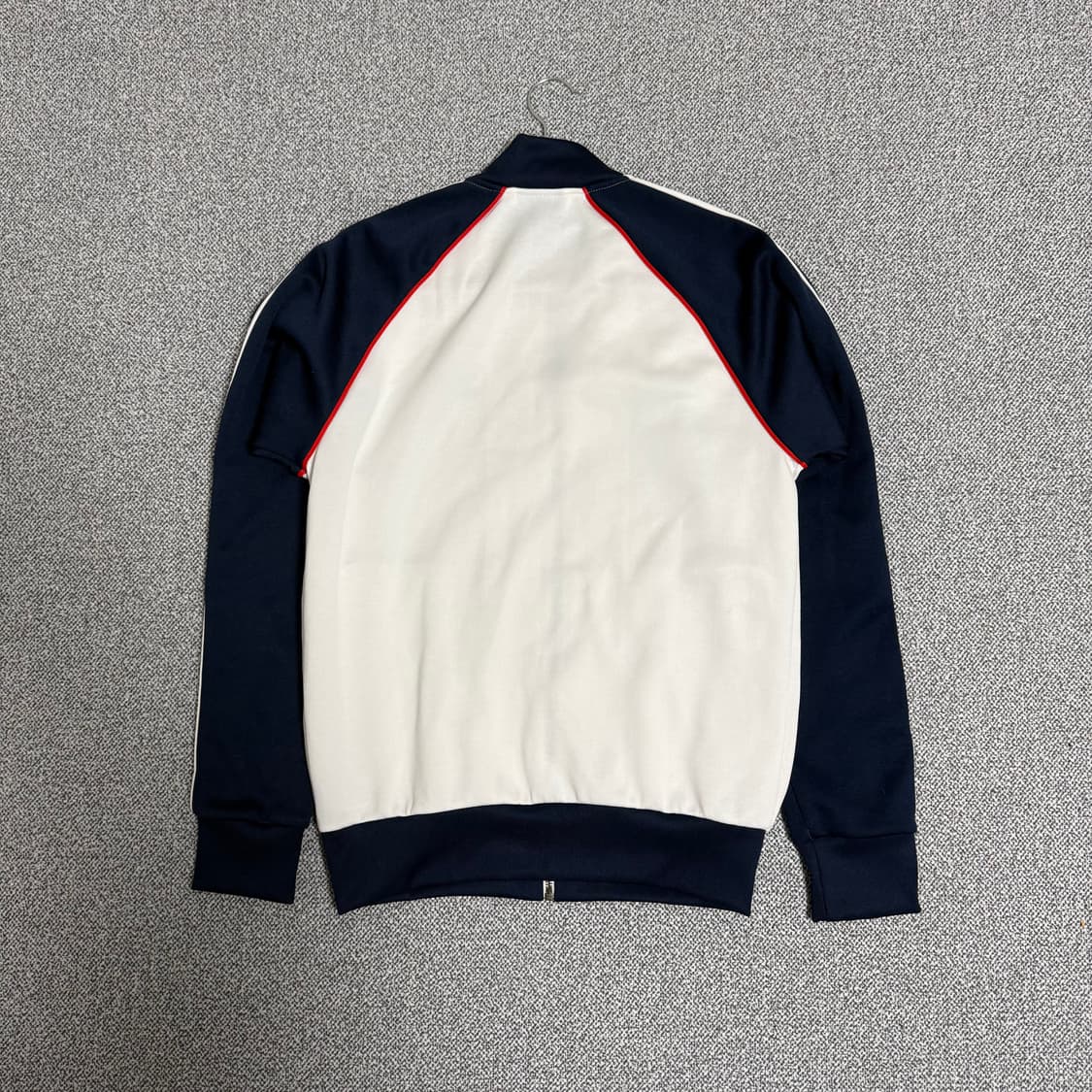 아디다스 SST 슈퍼스타 져지 화이트 네이비 95 트랙탑 상품이미지2