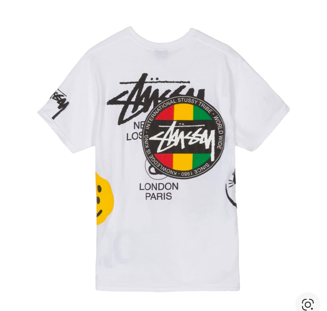 스투시 x CPFM USA 2019 티셔츠 화이트 상품이미지2