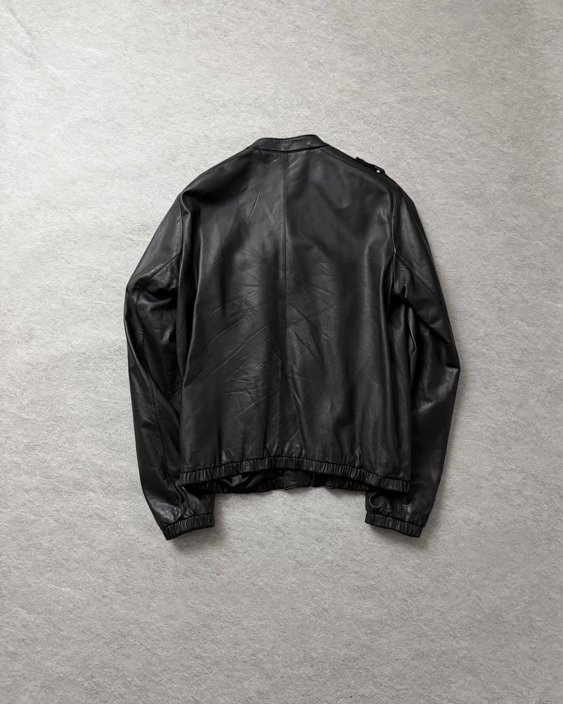 프라다 07AW 에폴렛 레더 블루종 자켓 상품이미지2