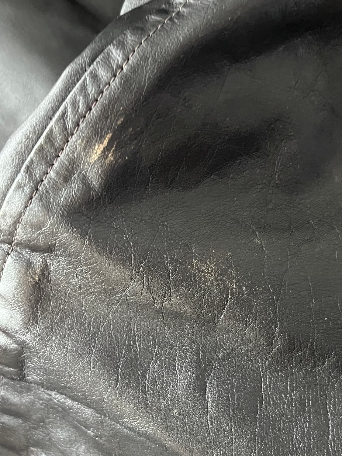 1960s Sears 시어스 차심 싱글 스포츠 레더자켓 (103) 상품이미지7