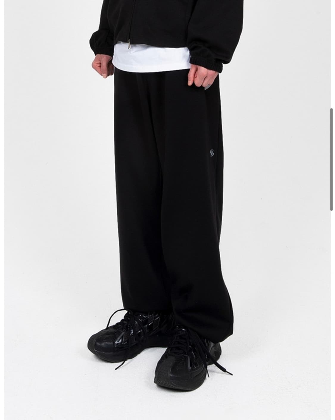 산산기어 트랙팬츠 블랙 1사이즈 상품이미지1