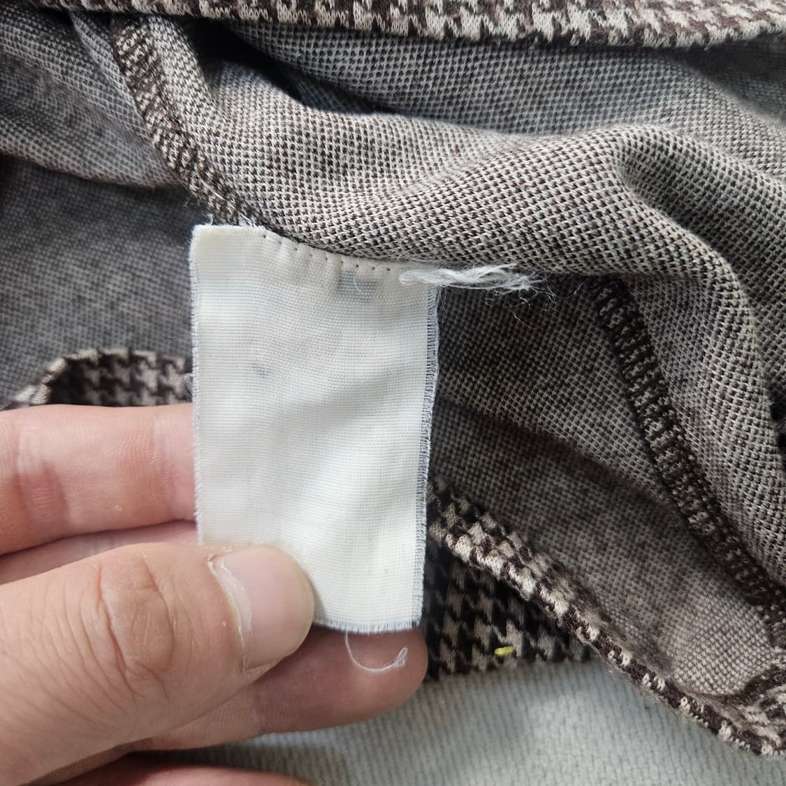 90 핑 여성 체크 카라 긴팔티 단추없음 0331Y 상품이미지5