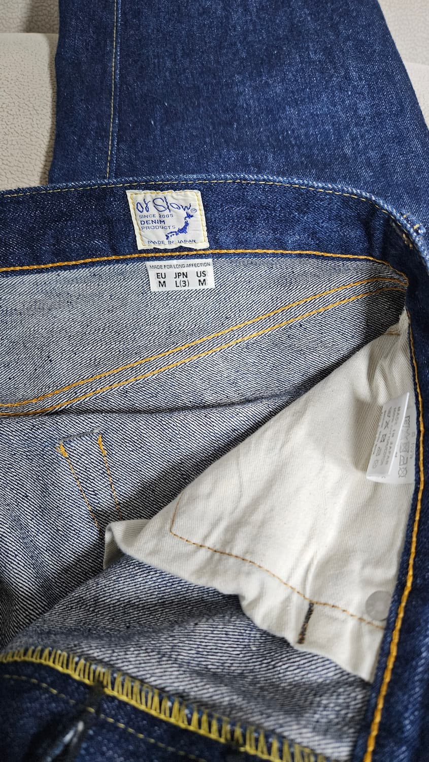 오어슬로우 105 원워시 데님팬츠 3사니즈 상품이미지4
