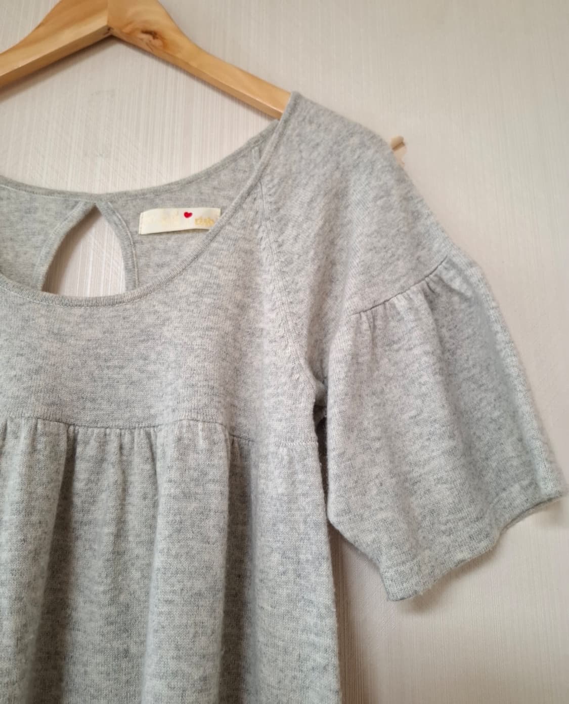 일본빈티지 모리걸 캐시울 롱니트 상품이미지8