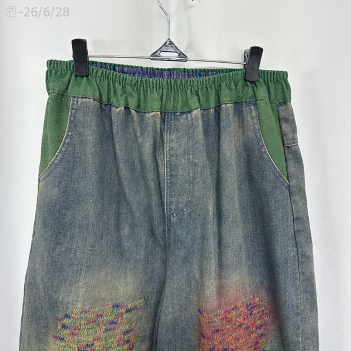 
보세 여자 편한 밴딩 면바지 L  EI 상품이미지2