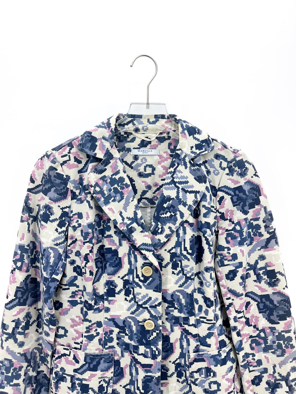 막스마라 마렐라 픽셀 플라워 코튼 자켓 상품이미지2