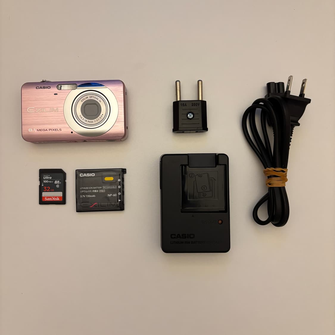 카시오 엑슬림 ex-z80 상품이미지1