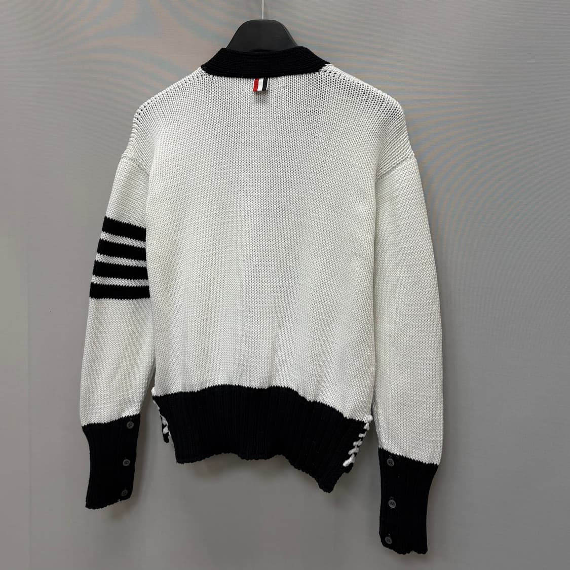 톰브라운 인타르시아 스트라이프 가디건 (95) 상품이미지5