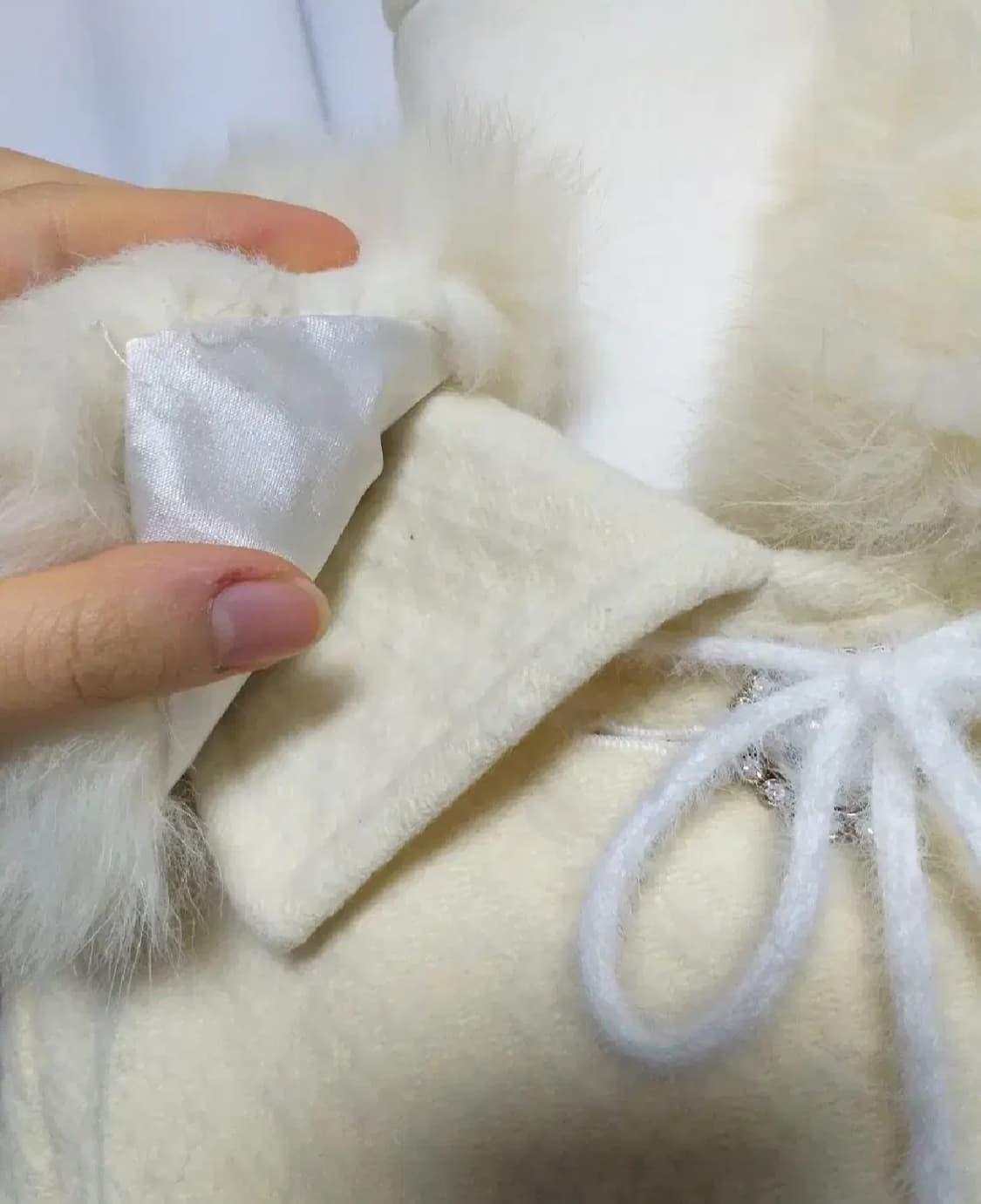세실맥비 페이크퍼롱코트 로걀달천대장y2k히메갸루하이틴캐캐체핀터깔일브스나계 상품이미지4