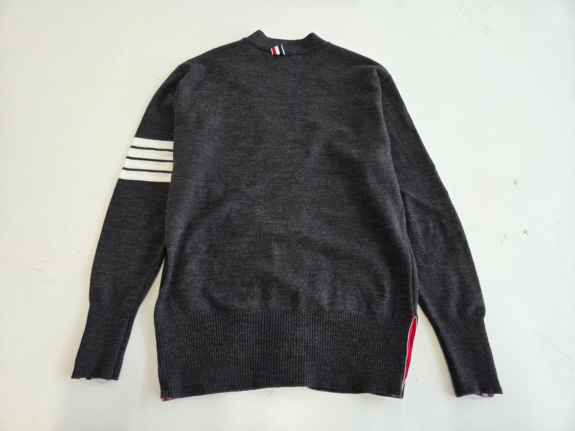 톰브라운 4선 가디건 딥그레이 3 상품이미지2