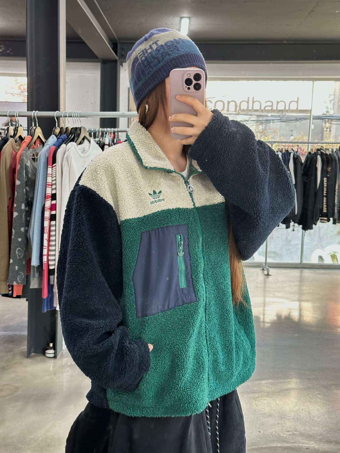 아디다스 파이어버드 쉐르파 플리스자켓  상품이미지2