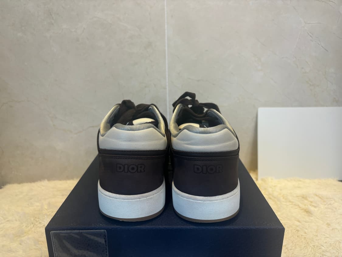 (44) 디올 B27 로우탑스니커즈 브라운 상품이미지6