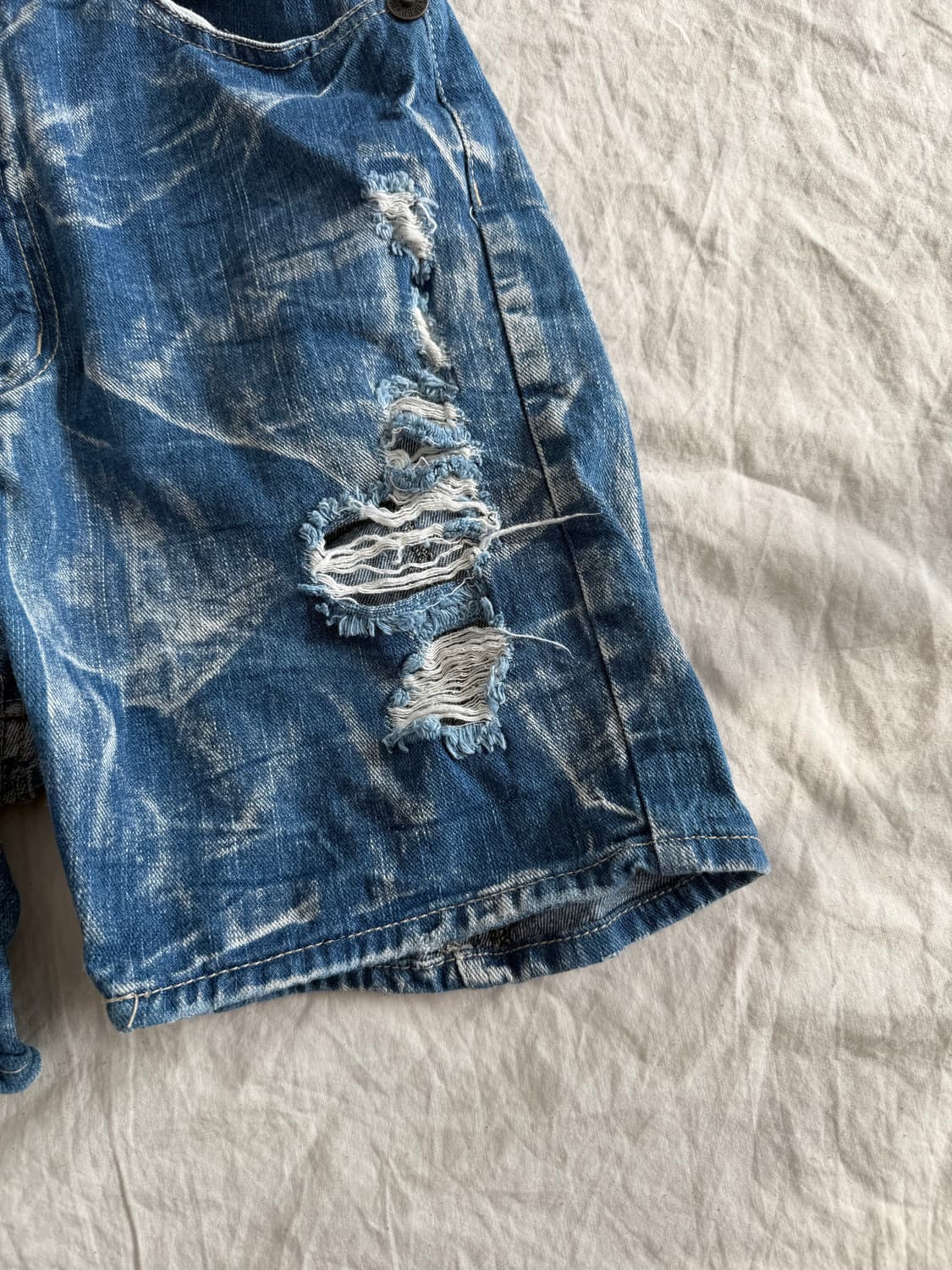 디그딥 하이웨스트 니혼진 너드 와투케 펑크 데님 팬츠 상품이미지4