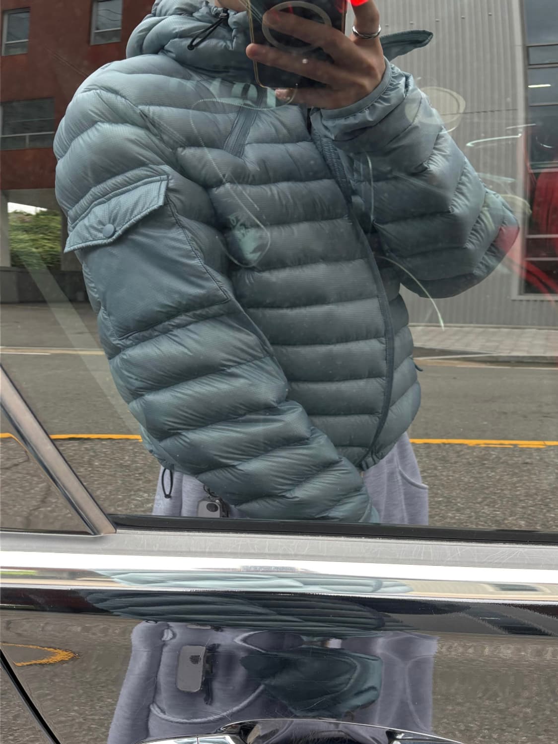 파이톤 덕다운 경량패딩 상품이미지4