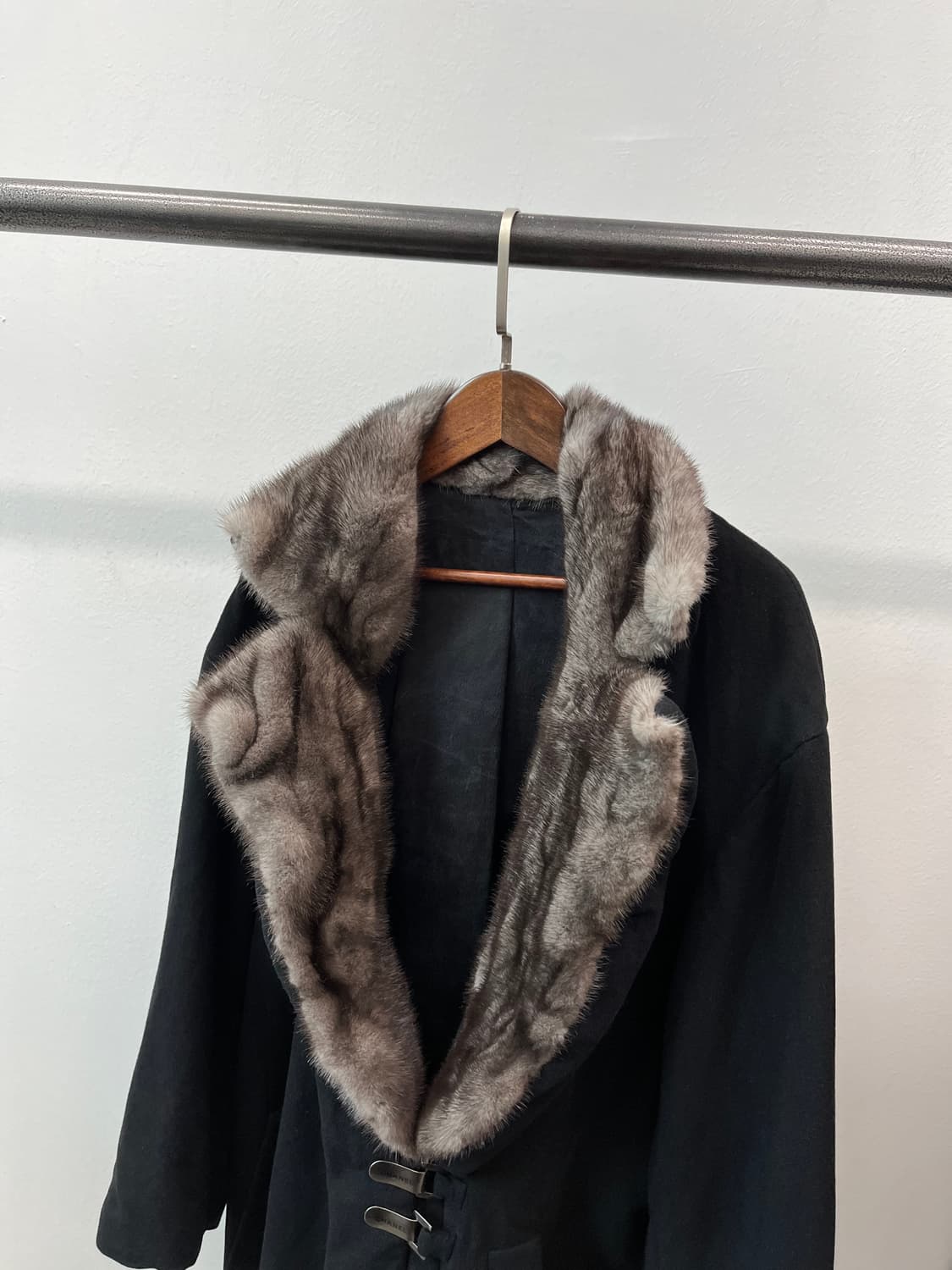 여) 샤넬 캐시미어 퍼코트 상품이미지3