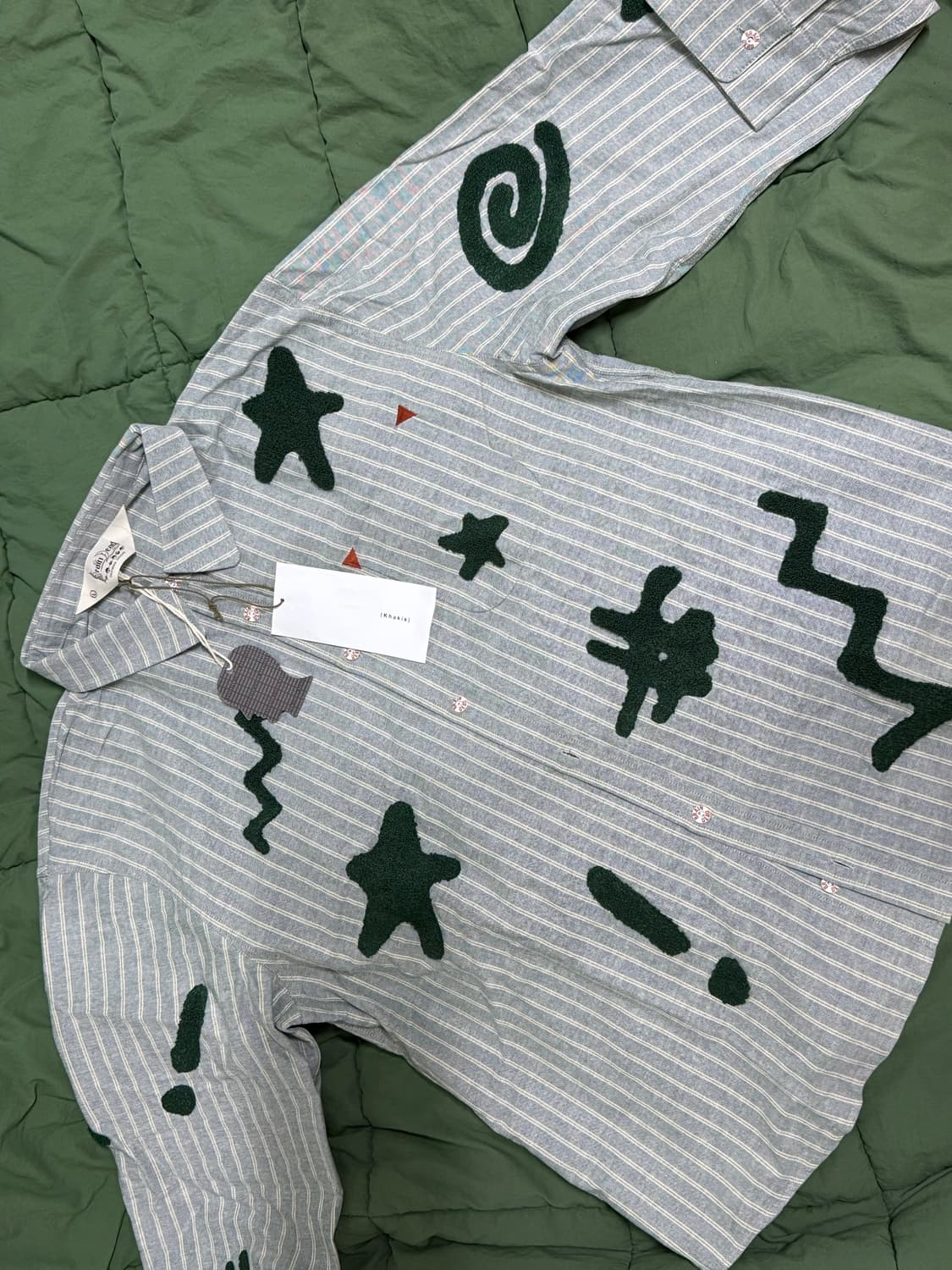Brain Dead 브레인데드 Striped Shirt 상품이미지1