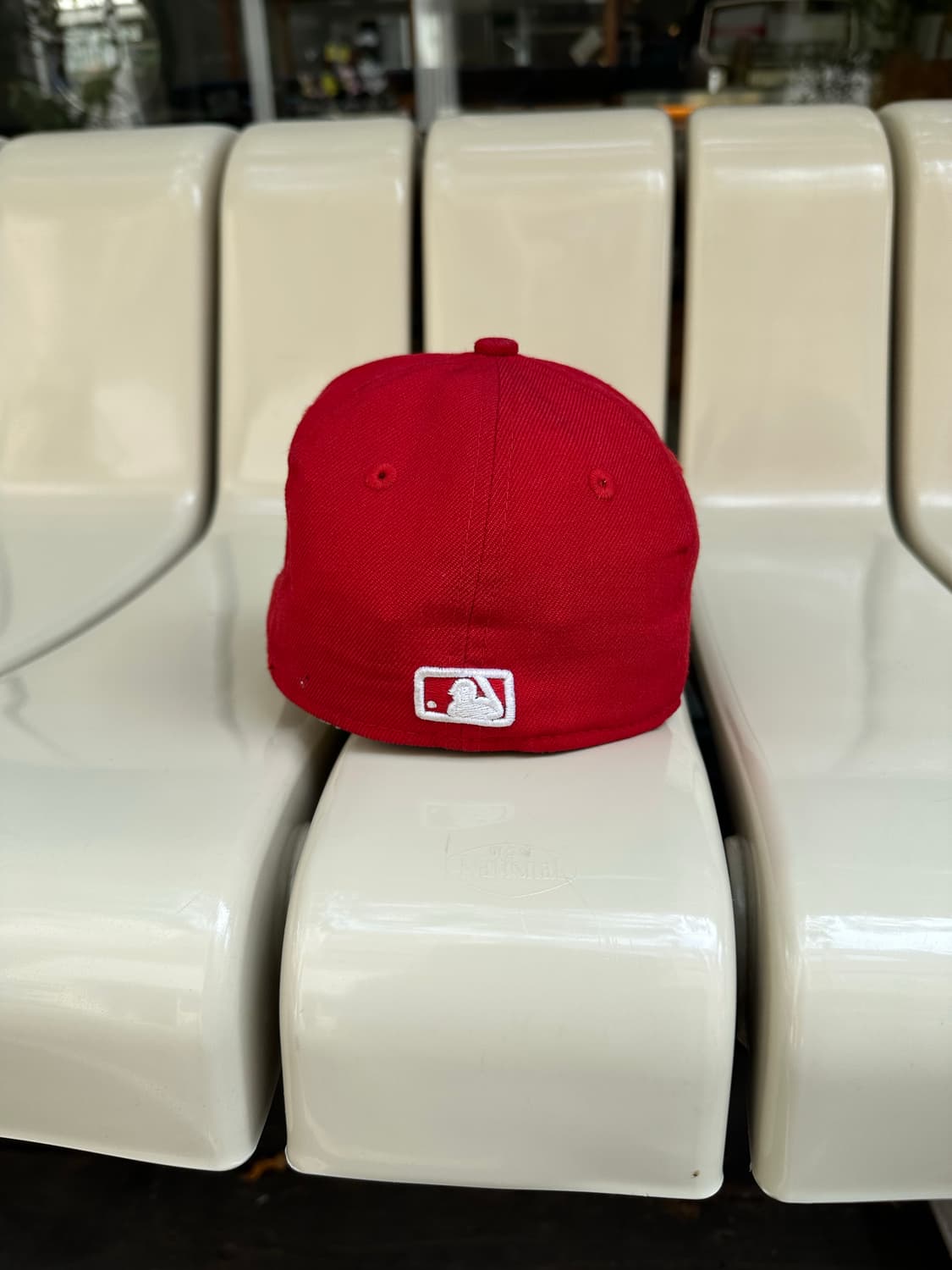 New era New York Yankees red cap 상품이미지4