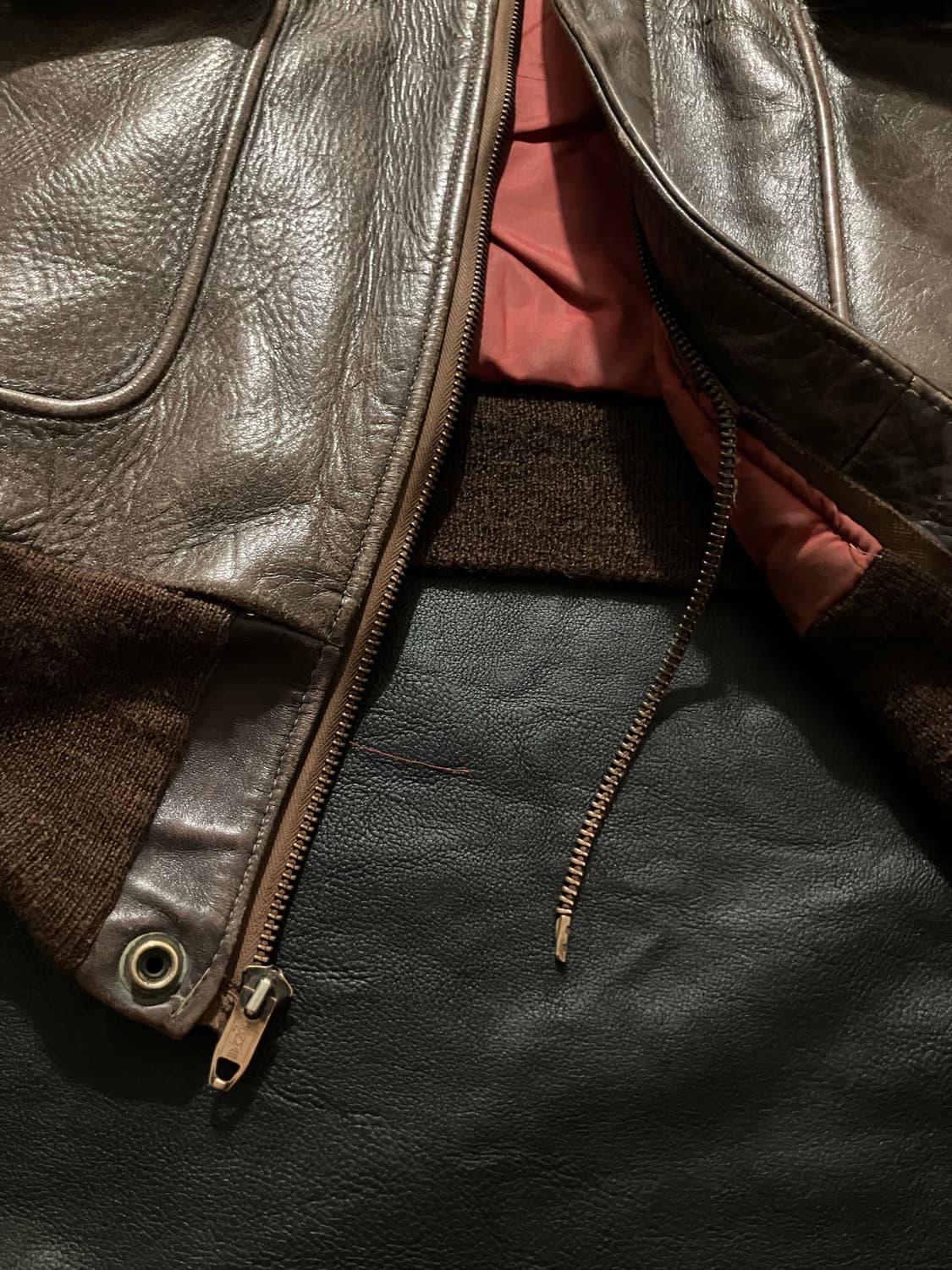 🇺🇸 40s HERCULES 허큘리스 홀스하이드 A-2 자켓 상품이미지8