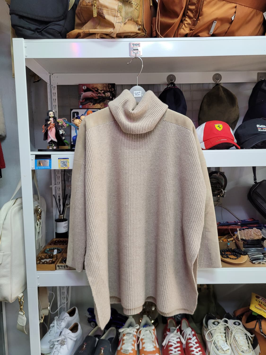 Polo 폴로 랄프로렌 아이보리색 터틀넥 니트 스웨터 상품이미지1
