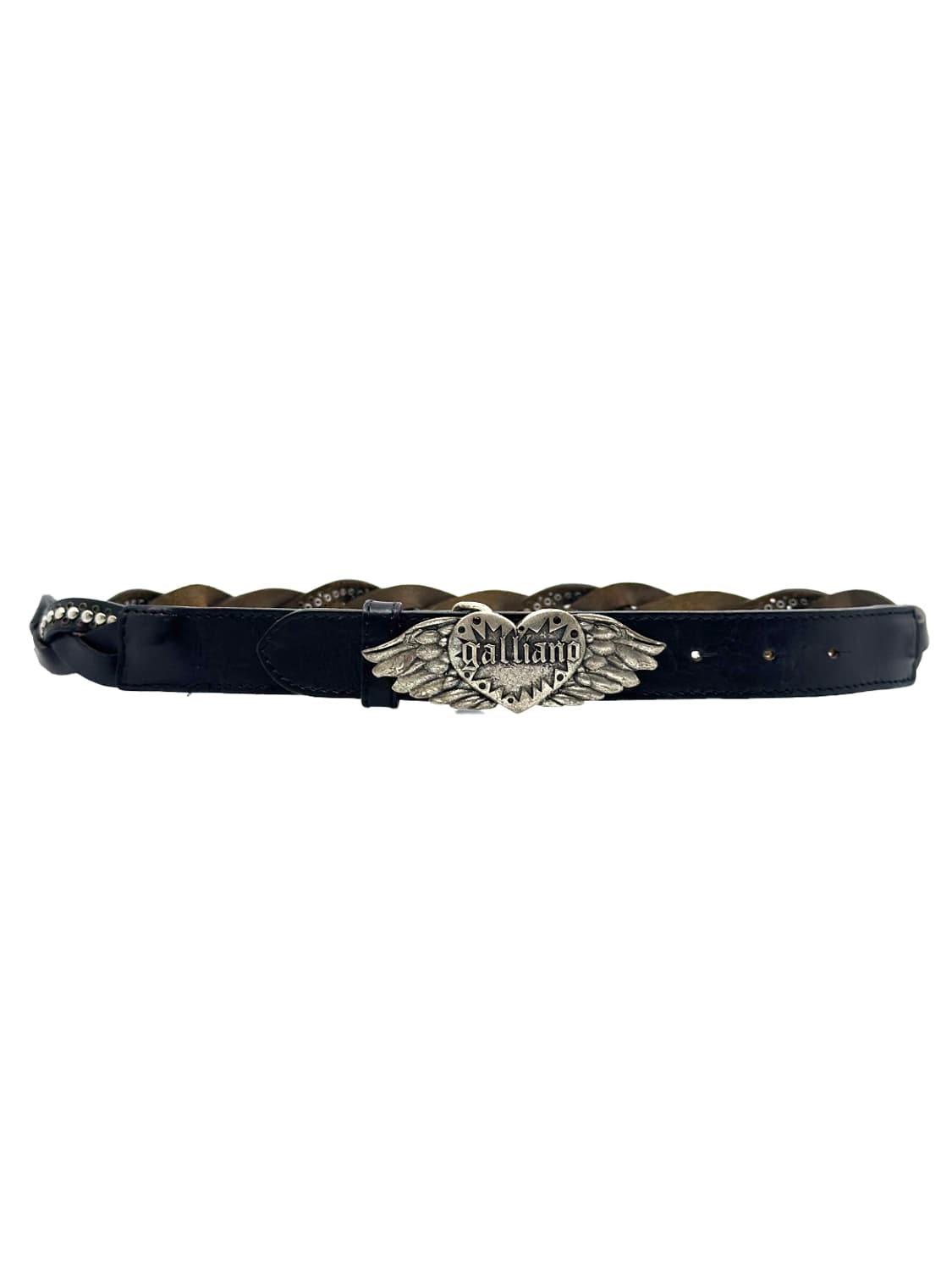  Galliano Heart Logo Studded Belt/ 85 상품이미지1