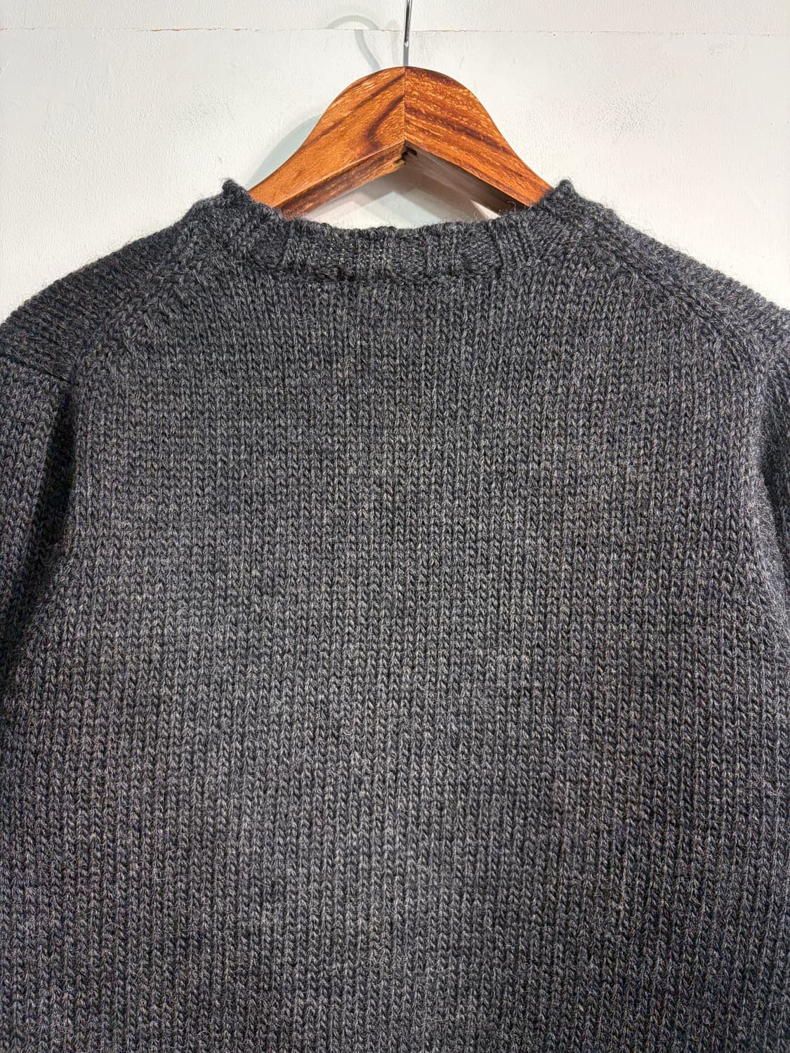 [M] wool 100% 울 100% 브이넥 니트   상품이미지8