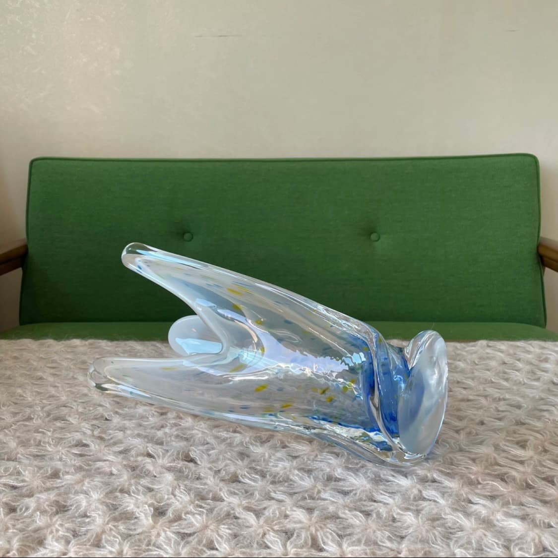 [빈티지 화병] 70’s vintage 블로잉 글라스 유리 화병 상품이미지8