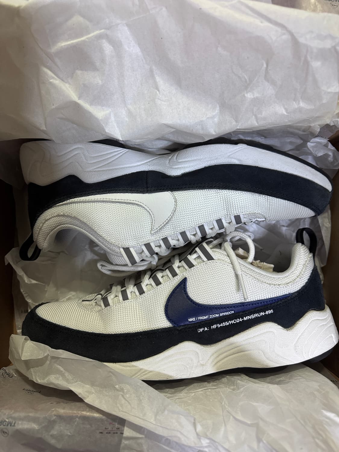 나이키 프라그먼트 에어 줌 스피리돈 블루 보이드 260 상품이미지1