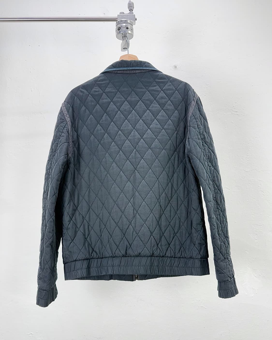 버버리 런던 블랙 노바체크 린포드 퀼팅 자켓 상품이미지7