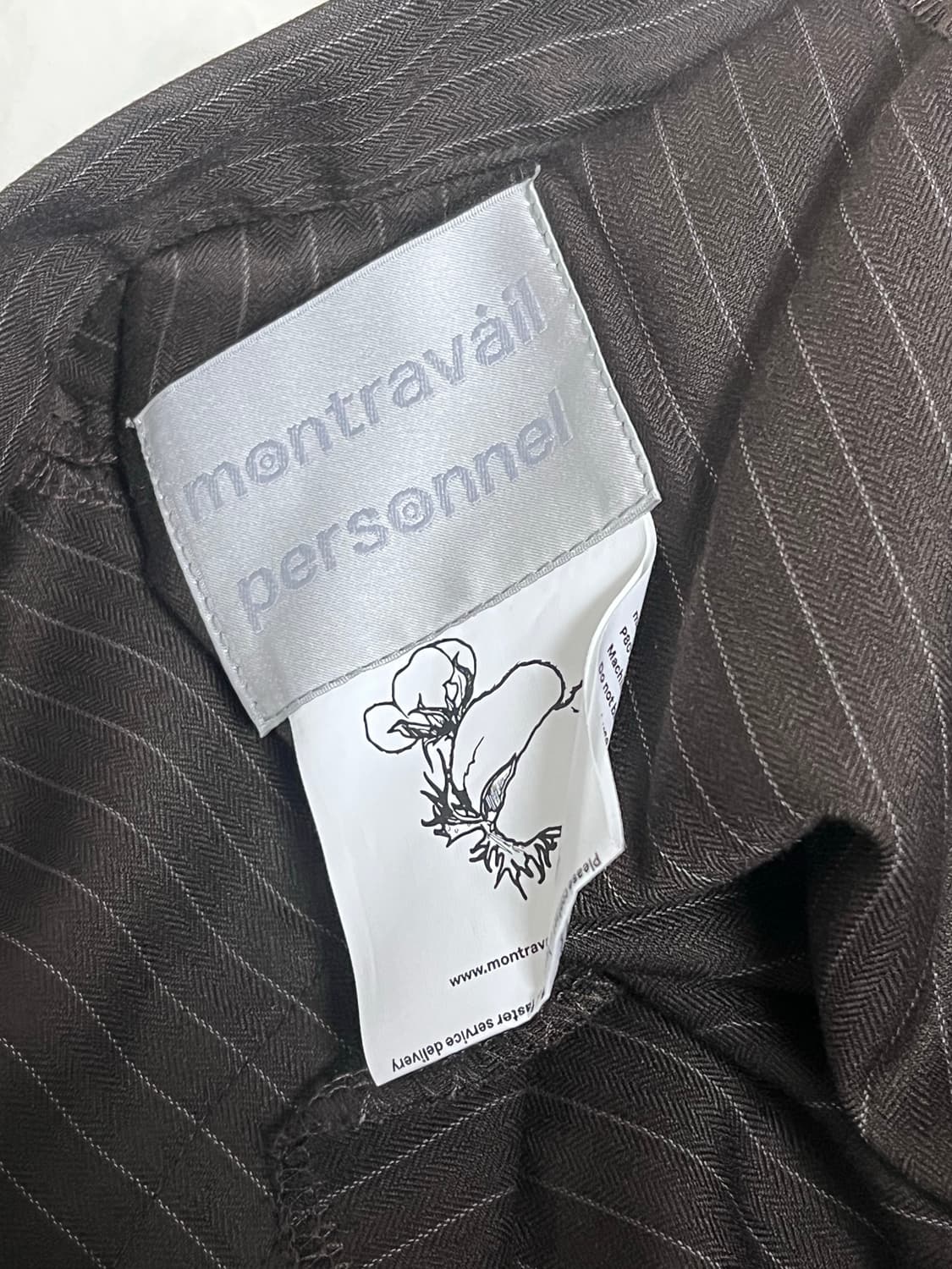 montravailpersonnel 브라운팬츠 상품이미지2