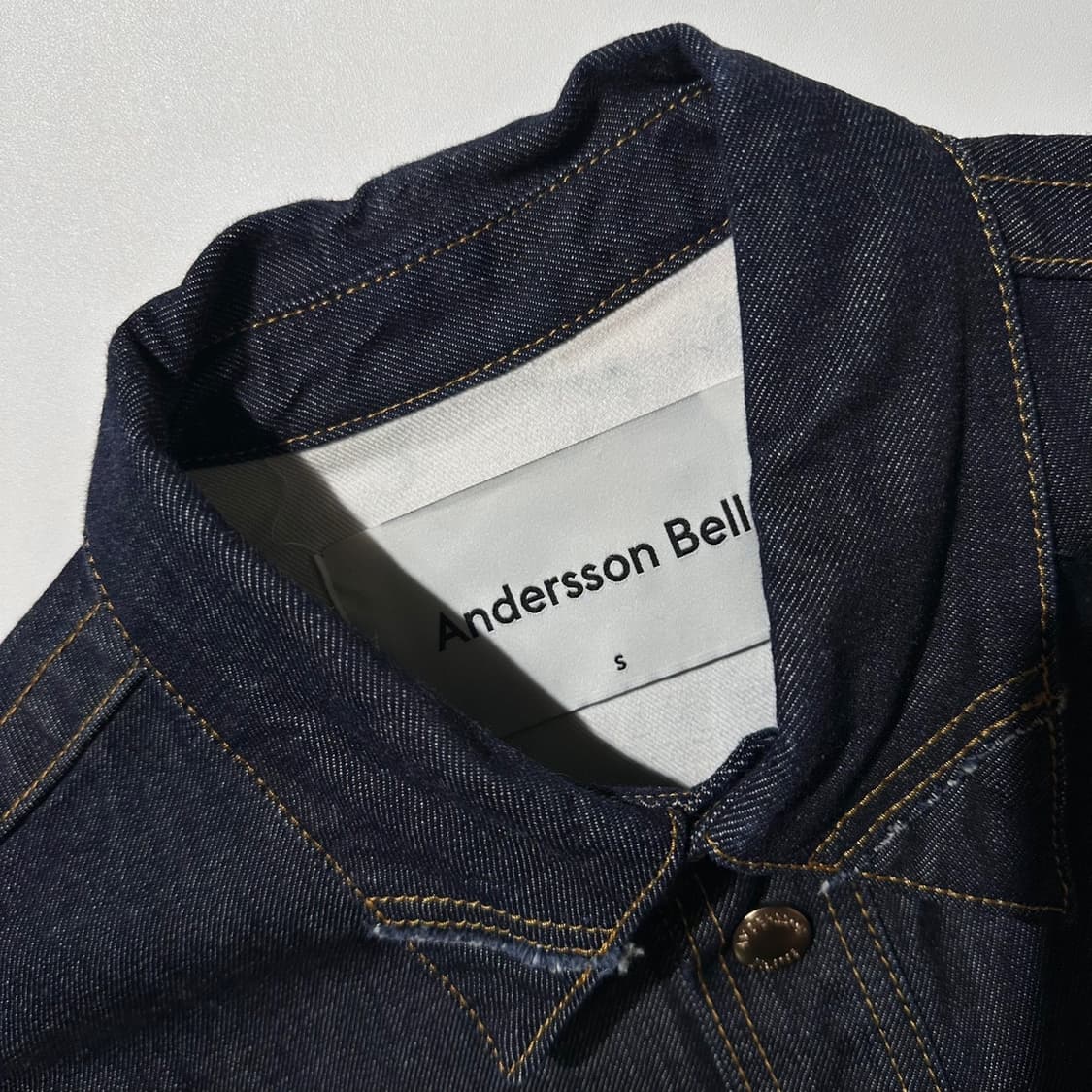 앤더슨벨 데님 초어 자켓 상품이미지4