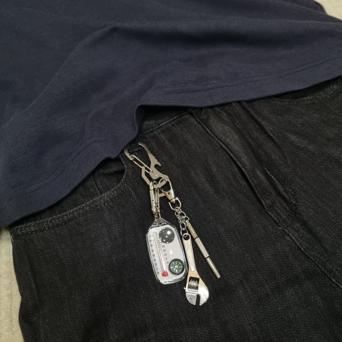 🔧Tool Point (툴포인트)키링 silver keychain 상품이미지2