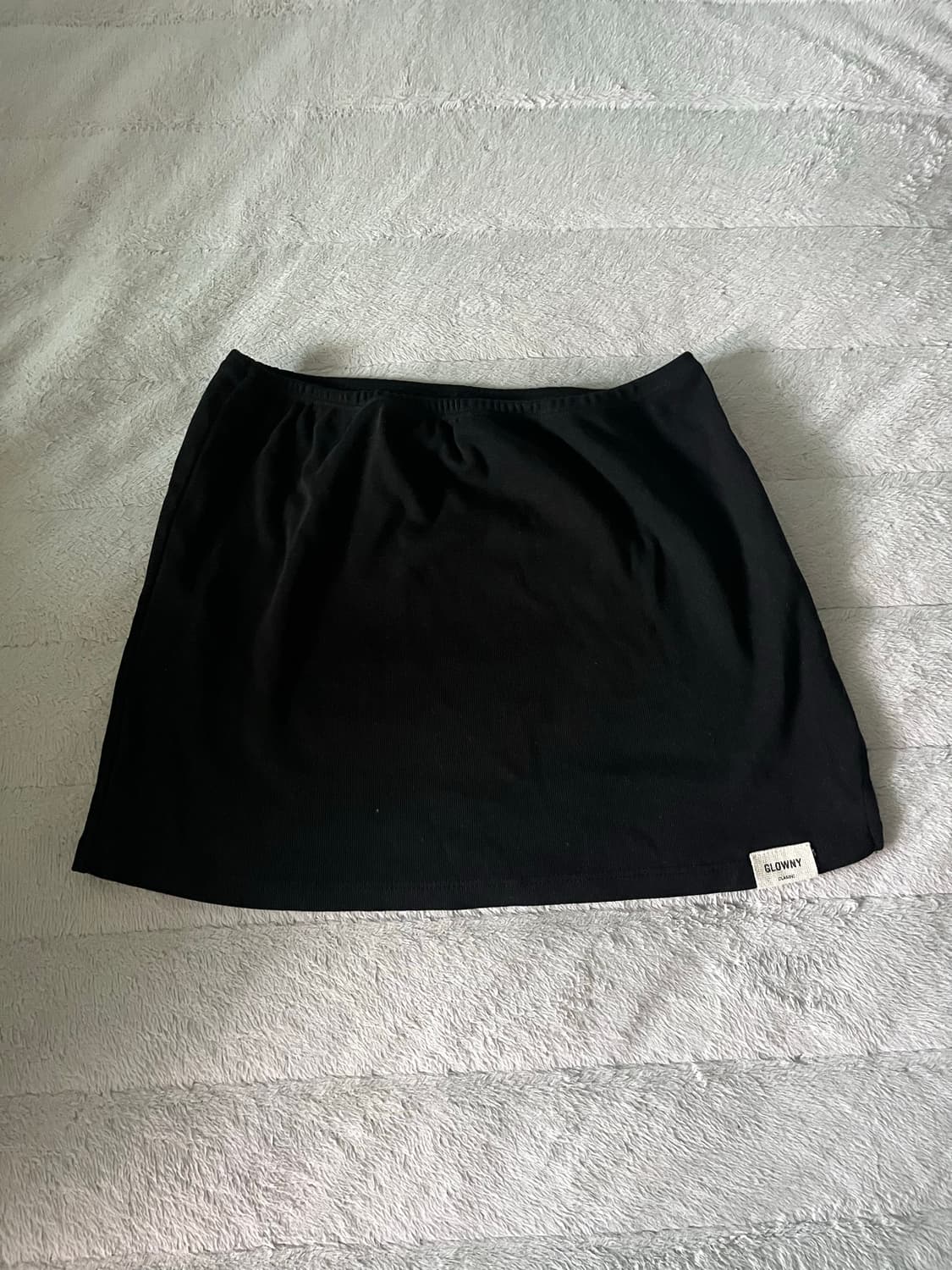 glowny 글로니 G CLASSIC MINI SKIRT (BLACK)  상품이미지2
