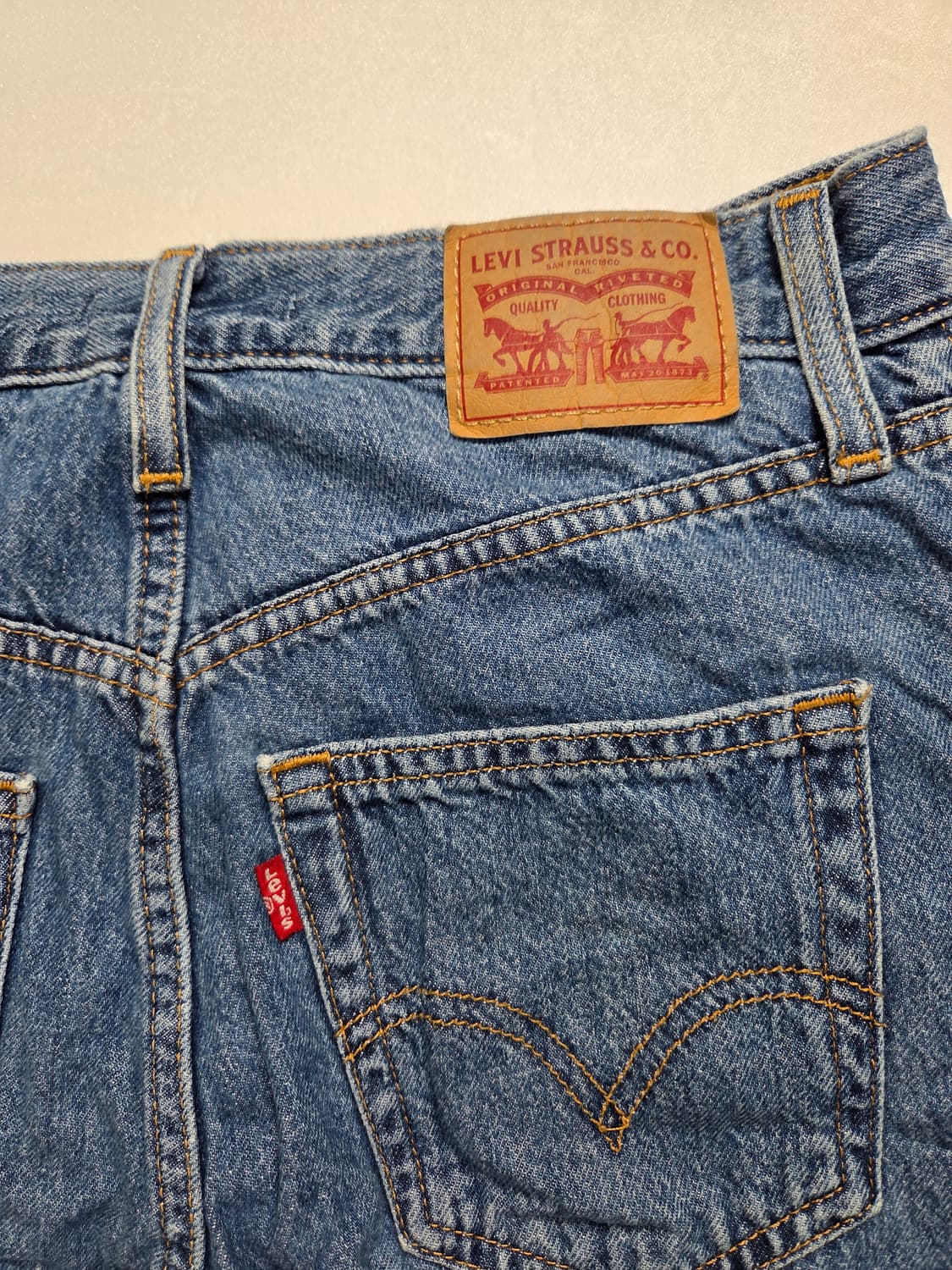 리바이스 하이웨이스트 스트레이트 상품이미지3