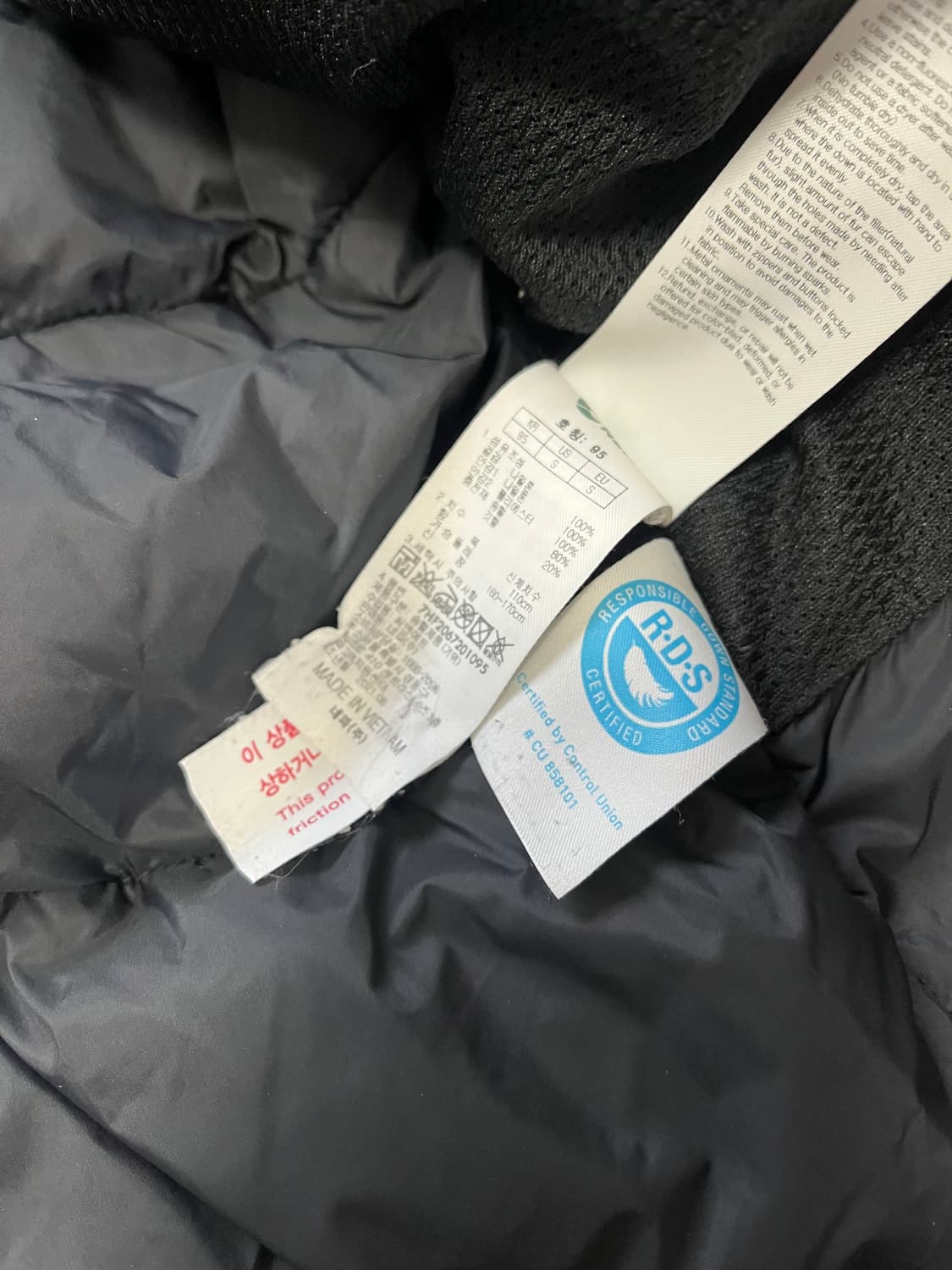 네파 구스다운 패딩 95-100 상품이미지3