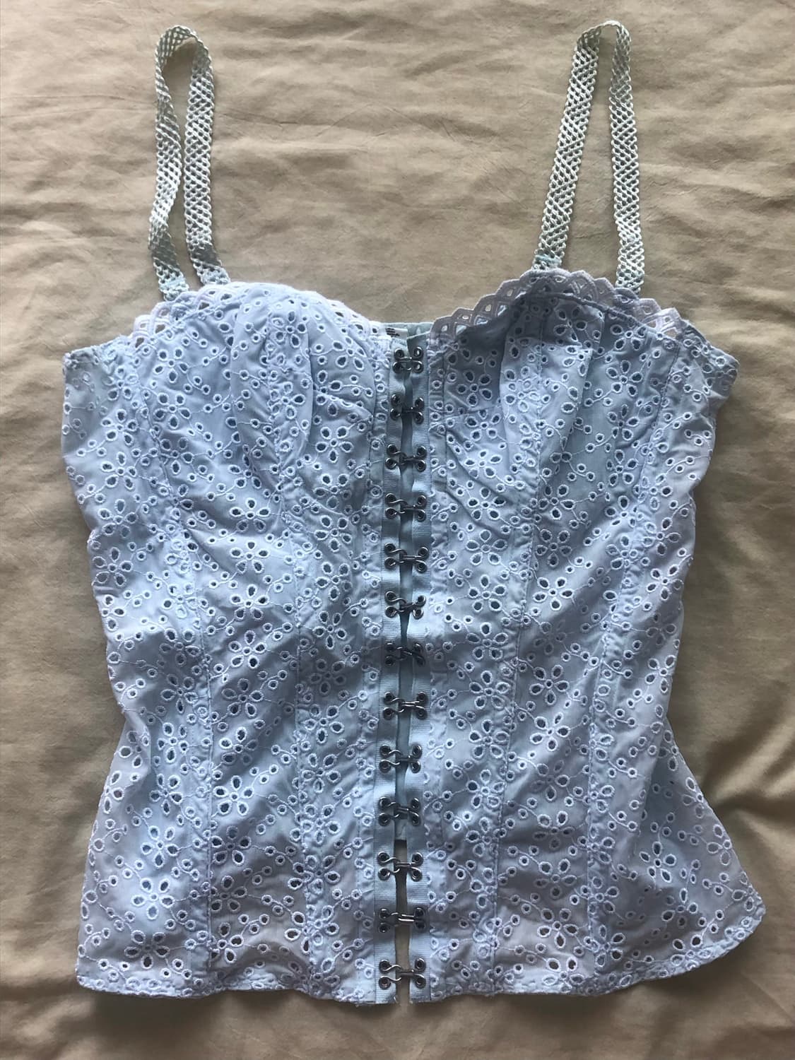 유럽 빈티지 레이어드 탑 코르셋 (나시) 상품이미지1