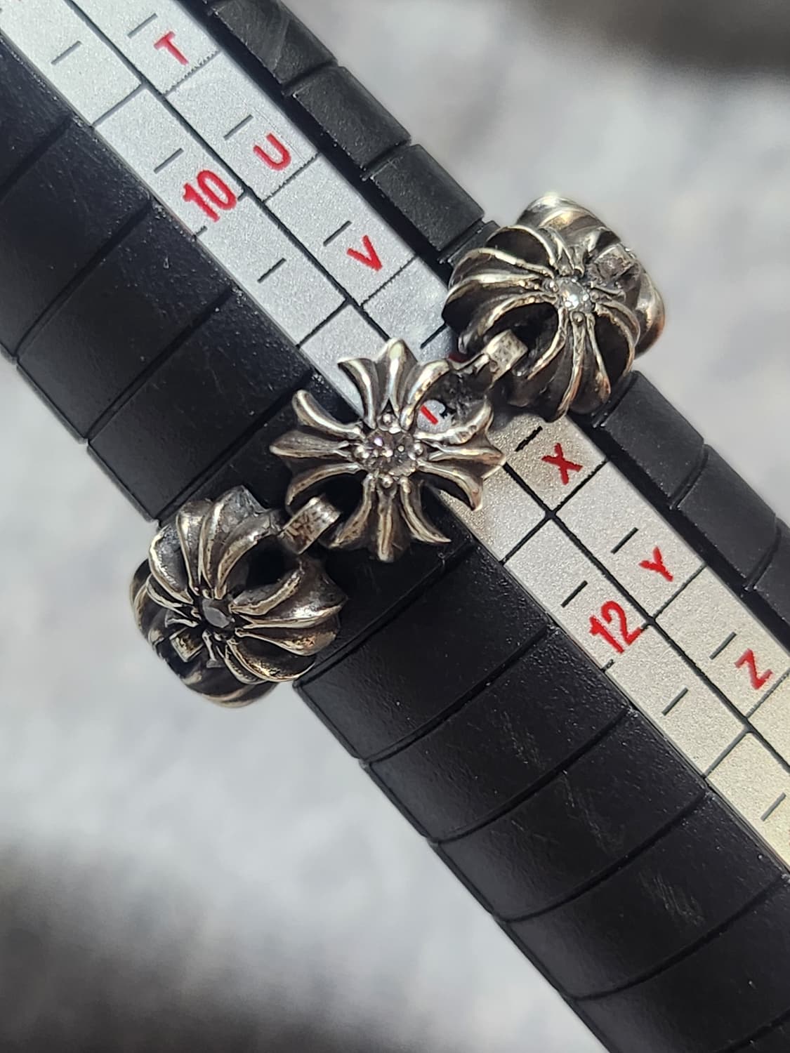 크롬하츠 타이니플러스 파베 링 (오리지널) us11 상품이미지6