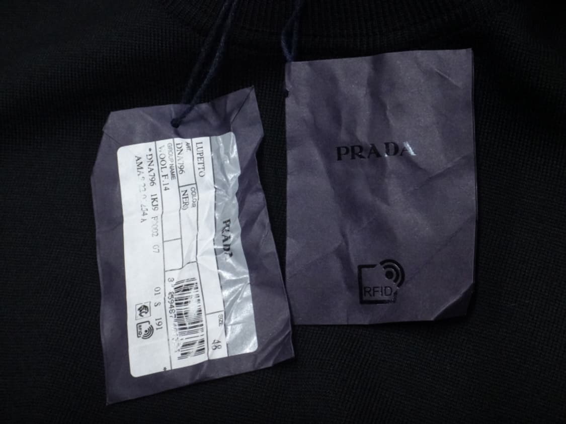 (48/95size) 프라다 PRADA 남성 터틀넥 울 니트 상품이미지5