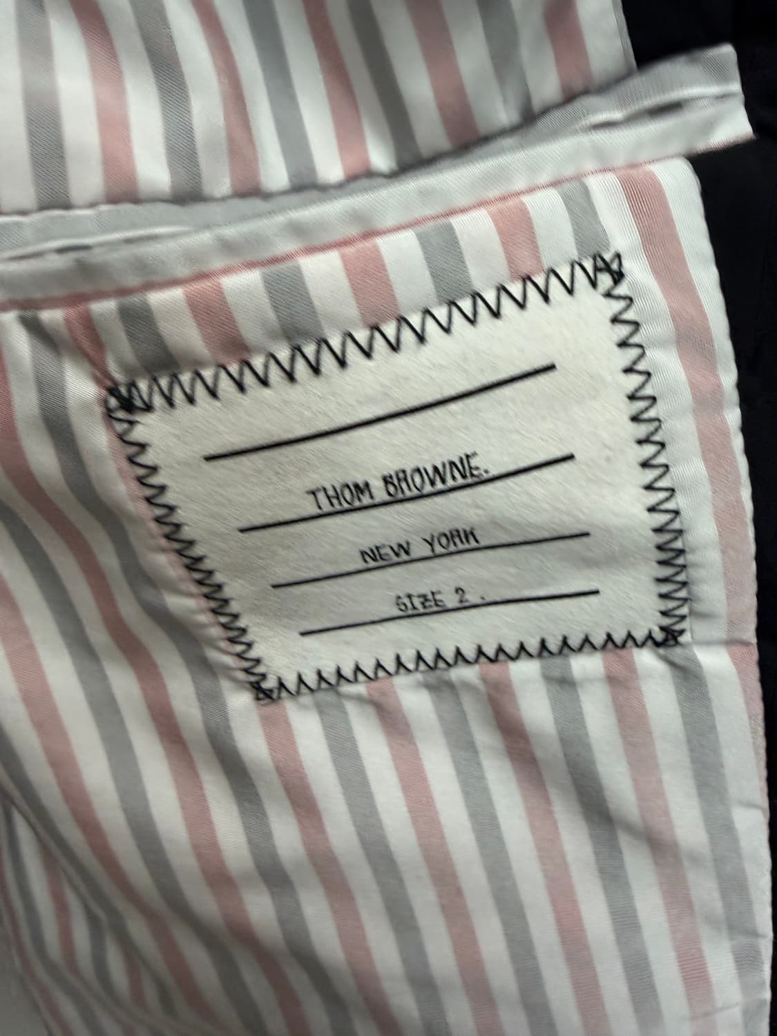 톰브라운 사선완장 폴리 트윌 패딩 자켓 ( 95 ) 상품이미지7