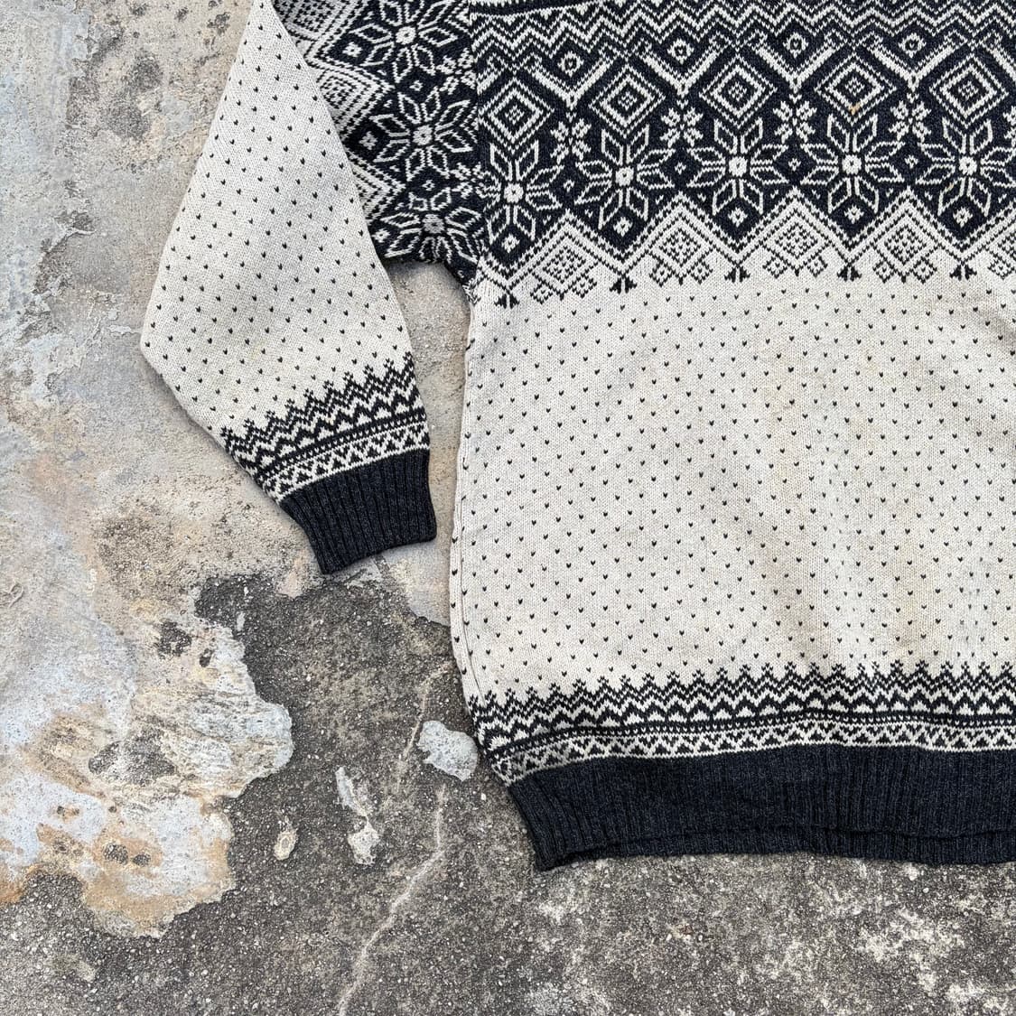 90s 울리치 빈티지 피셔맨 크루넥 스웨터 니트 2XL 상품이미지3