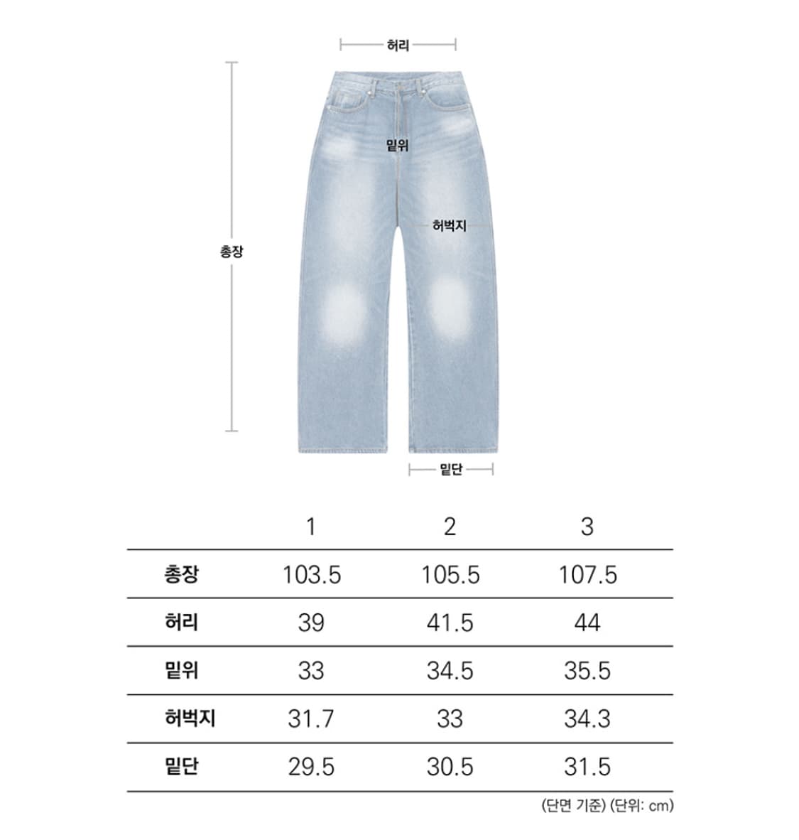 Needlework denim pants blue 2 상품이미지4