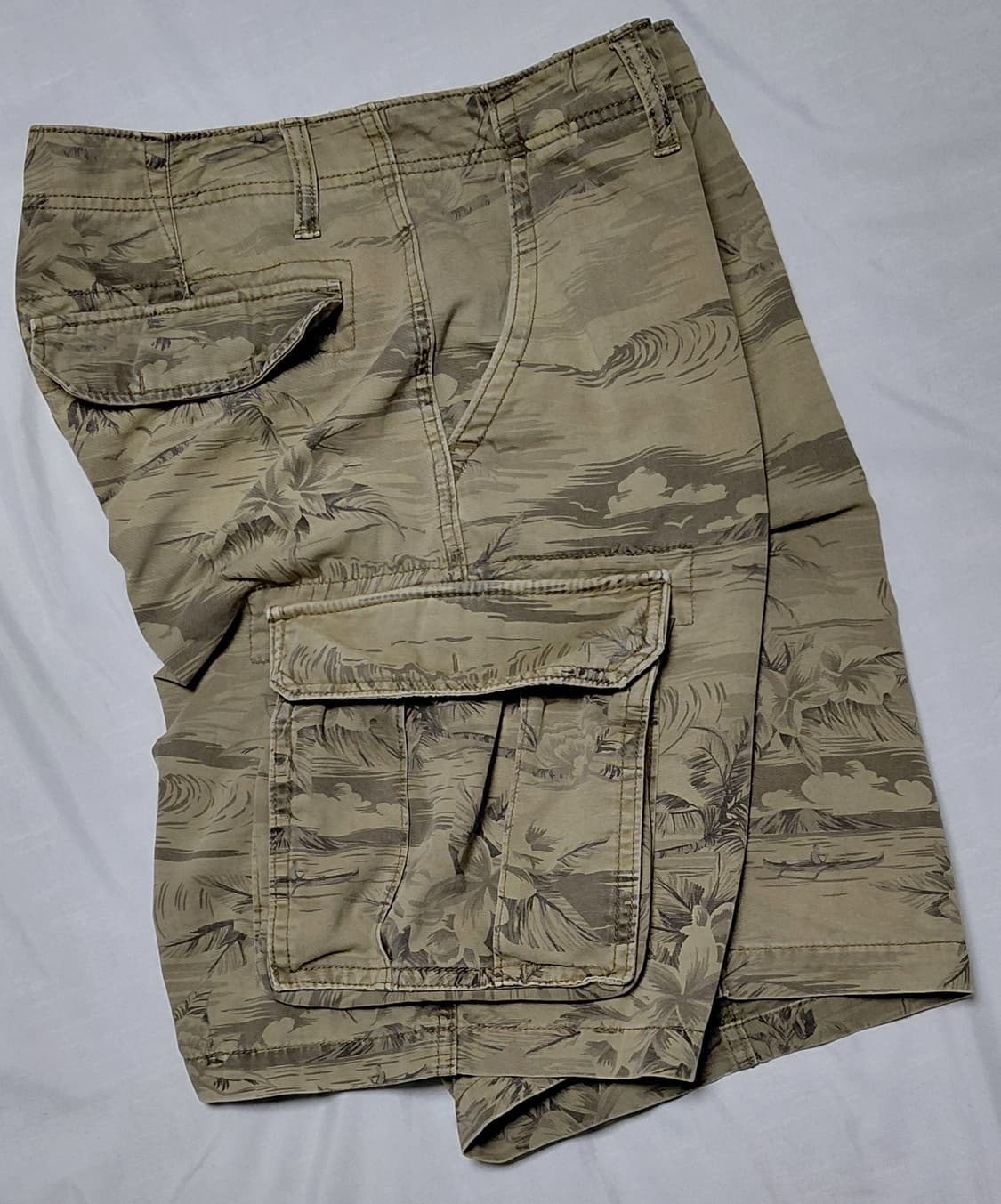 [34] 올드네이비(Old Navy) 트로피컬 알로하 카고 반바지 상품이미지9
