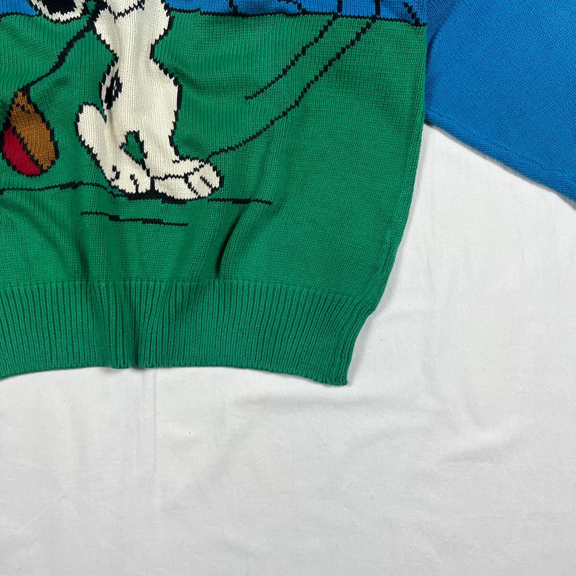 80’s-90‘s 스누피 snoopy 카툰 올프린트 니트 상품이미지5