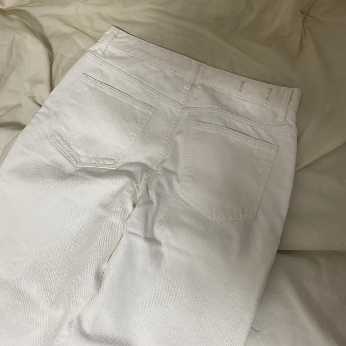 라츠 아이보리 데님 팬츠 상품이미지2