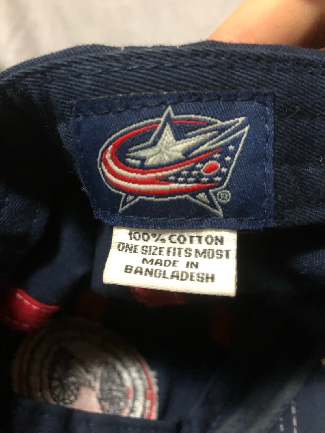 콜럼버스 블루 재키츠 볼캡 모자 상품이미지3