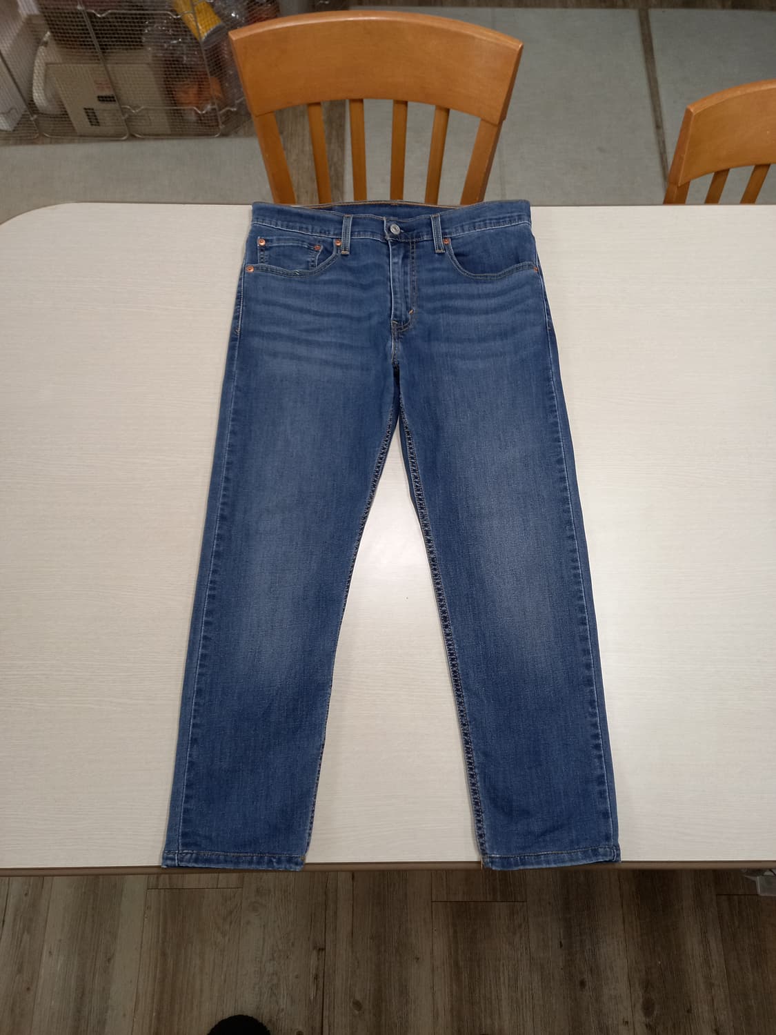 31 리바이스512 봄여름용 워싱 스판 슬림일자진 31-487 상품이미지1