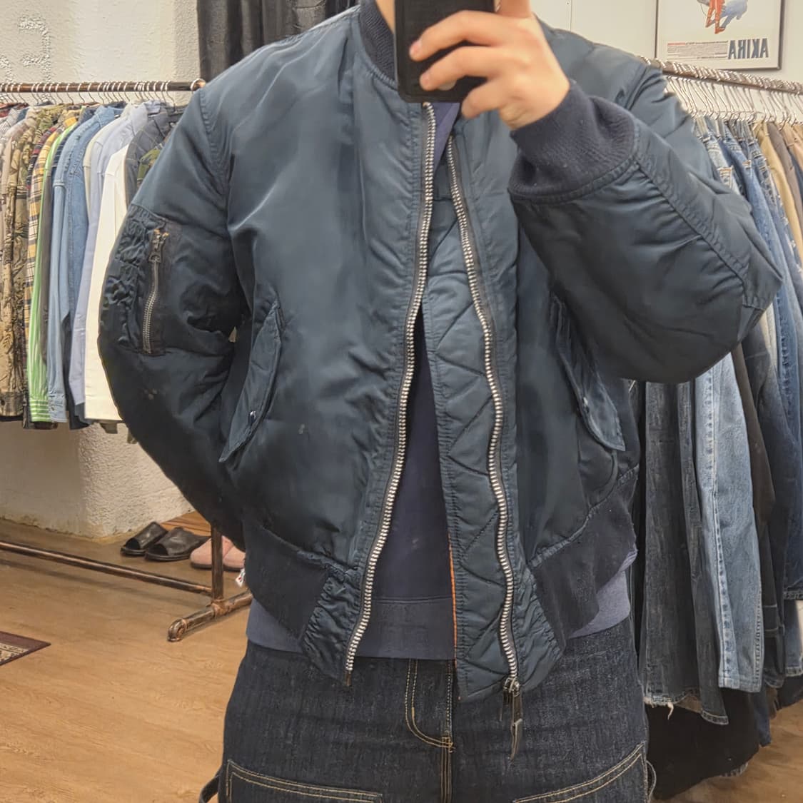 알파인더스트리 ma1 made in usa  상품이미지6